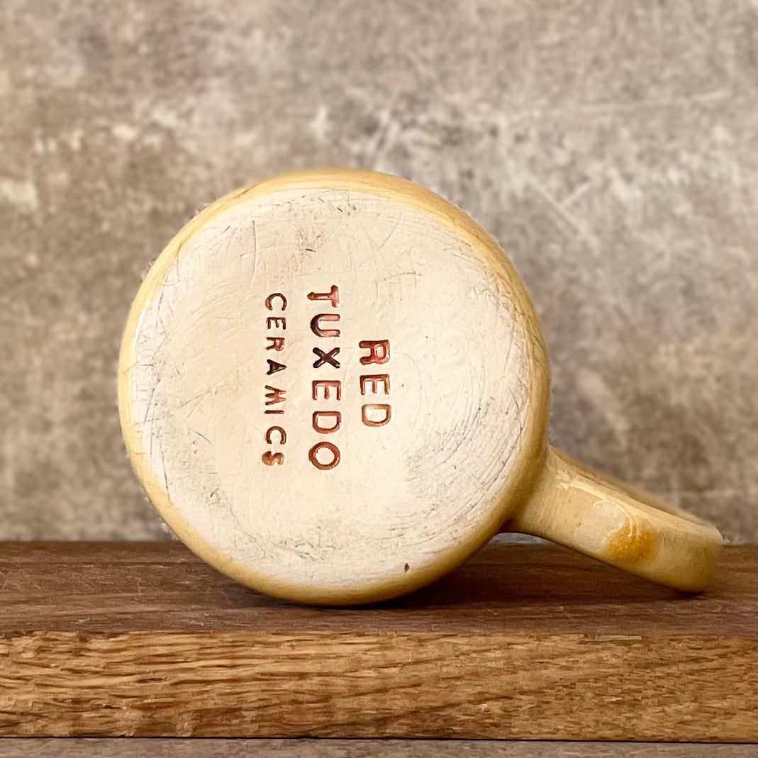 Yellow morning coffee mug