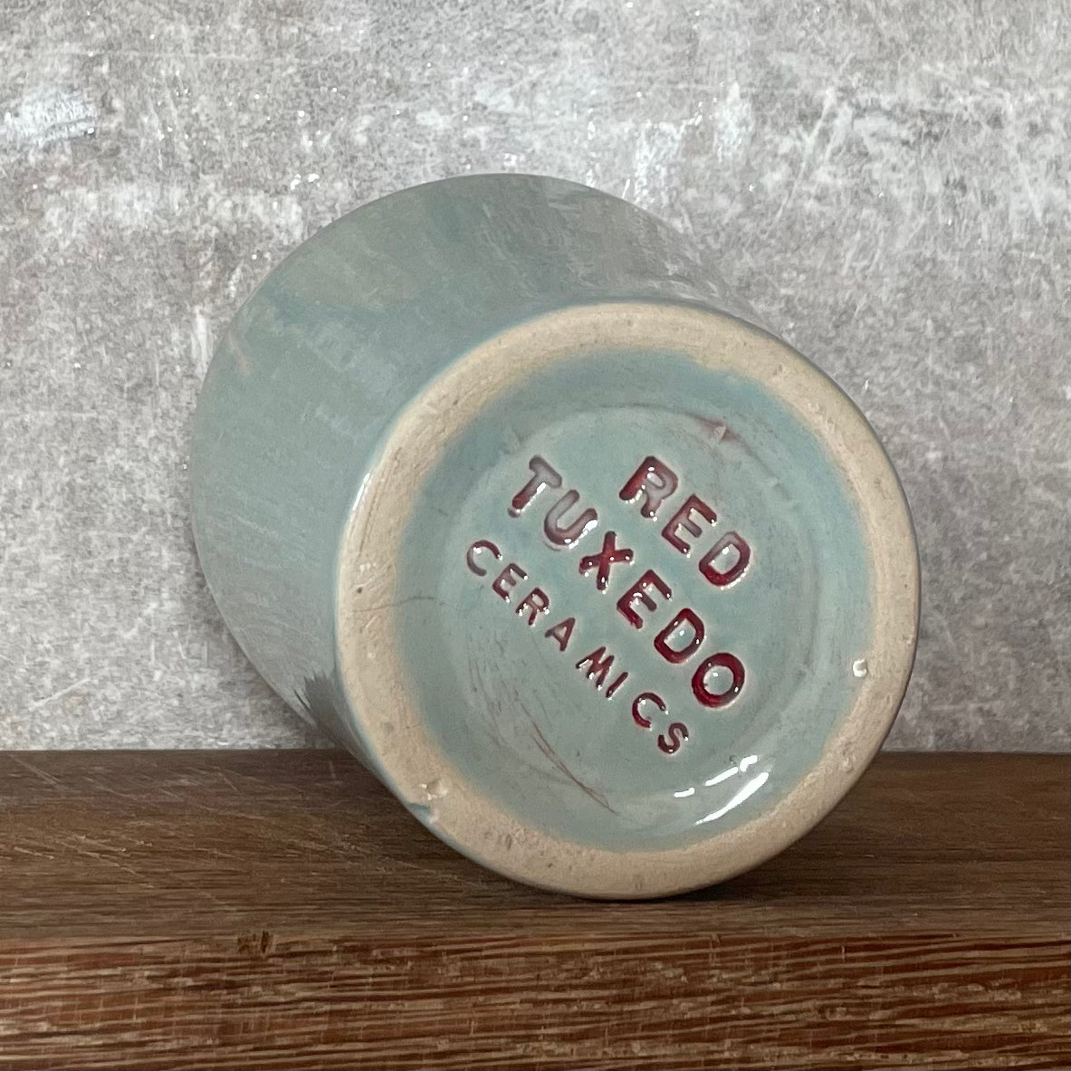 Blue inspirational mug