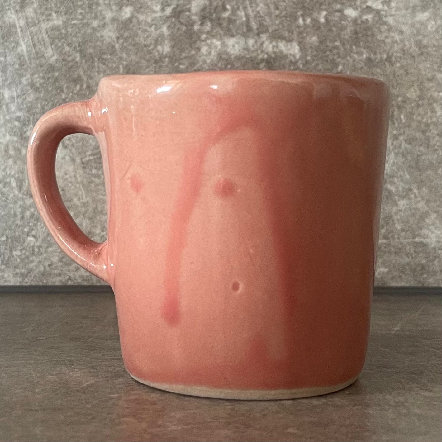 Small pink mug SHINE ON