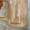 Big stoneware mug with quote