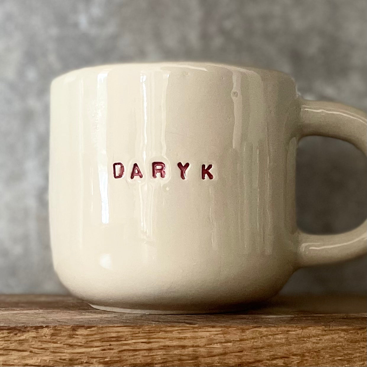 Didelis rankų darbo puodelis | RedTuxedoCeramics