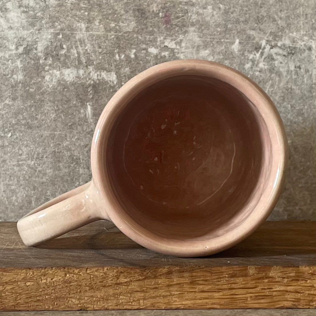 Ceramic pink mug for a nurse