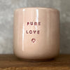 Big mug Pure love | RedTuxedoCeramics