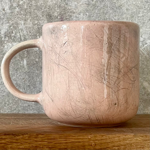 Pink affirmation mug about healing