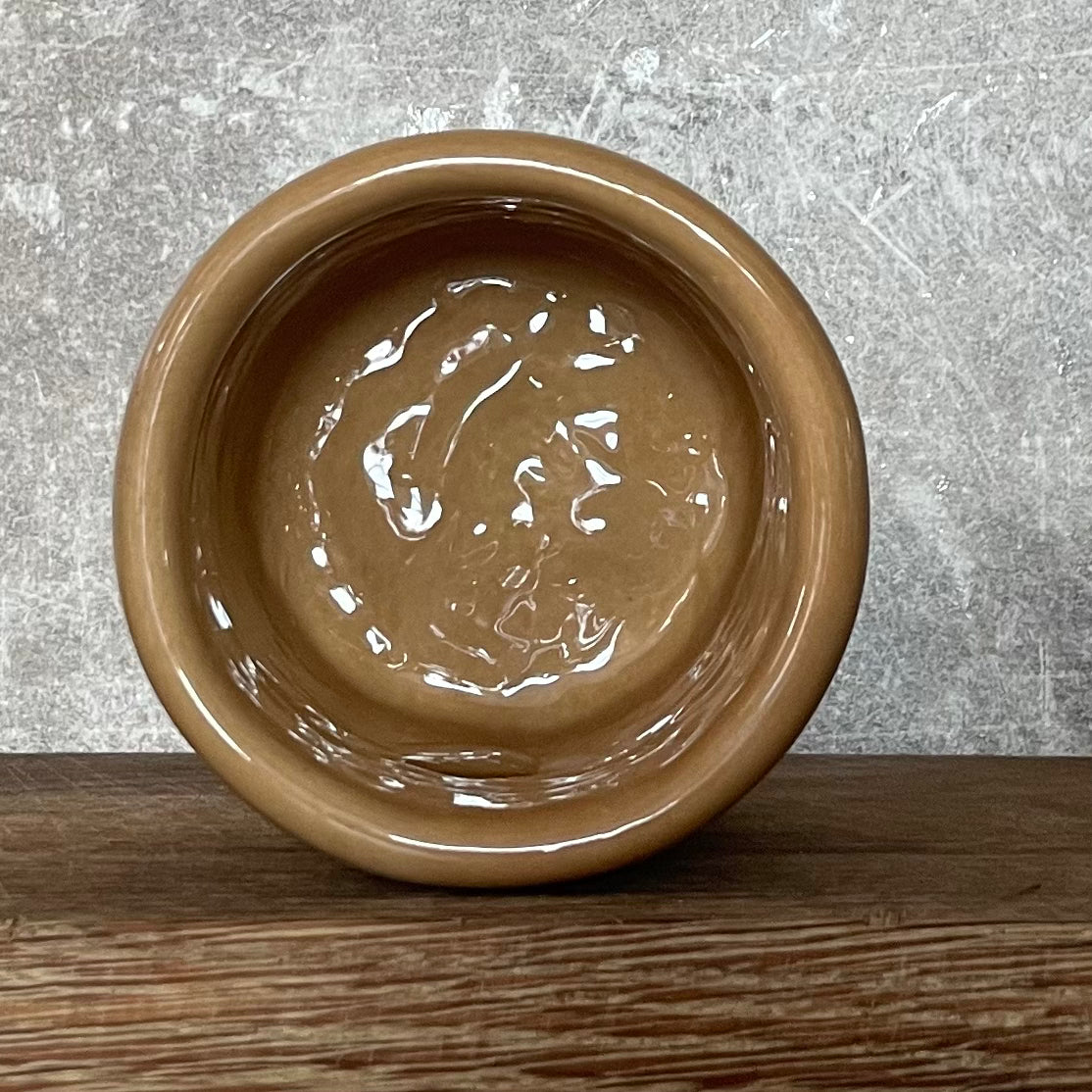 Brownish tumbler mug with inspirational words