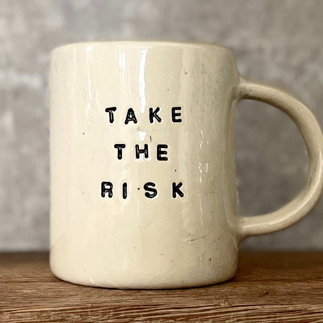 Mug TAKE THE RISK