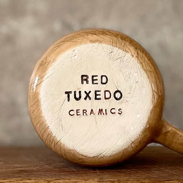 Brownish mug with lovely saying