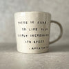 MUG WITH QUOTE BY GANDHI
