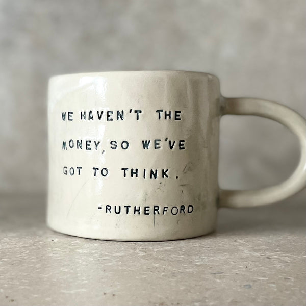 COFFEE MUG WITH QUOTE