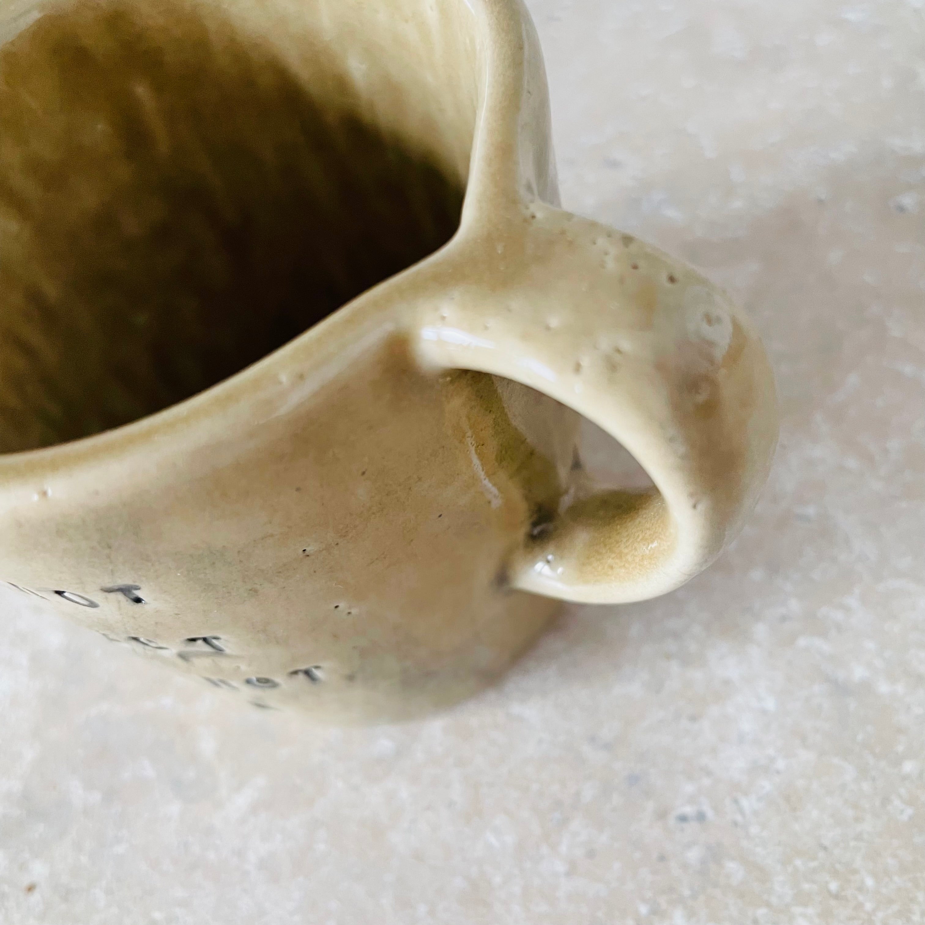 SMALL MUG WITH QUOTE