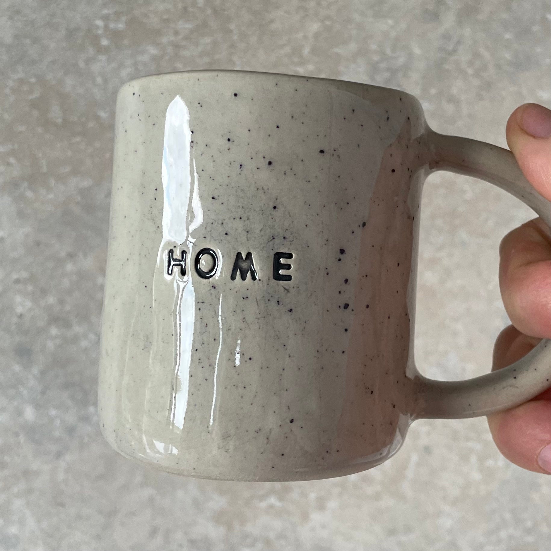 Unique mug HOME, Nordic mug