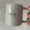 Unique mug HOME, Nordic mug