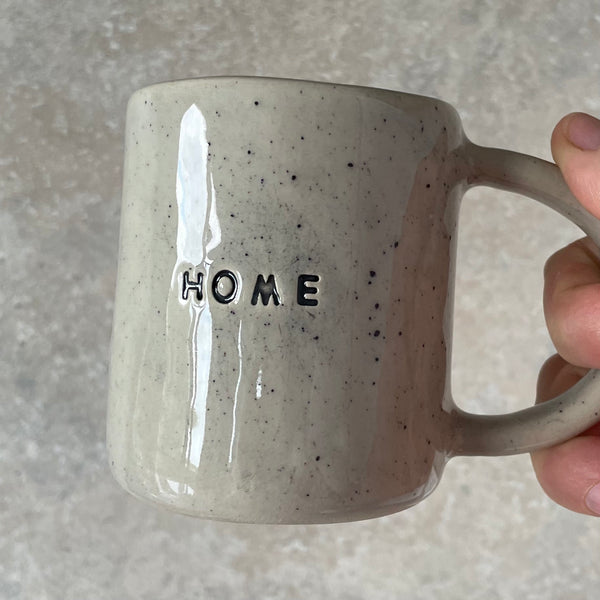 Unique mug HOME, Nordic mug
