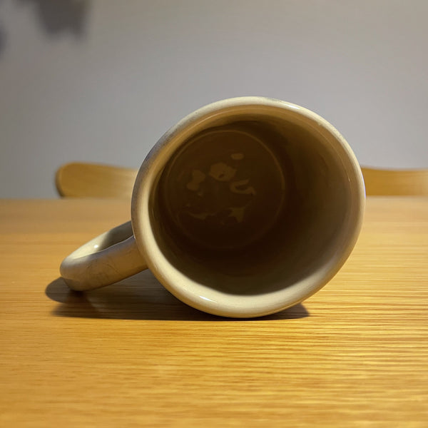 Ceramic mug with quote