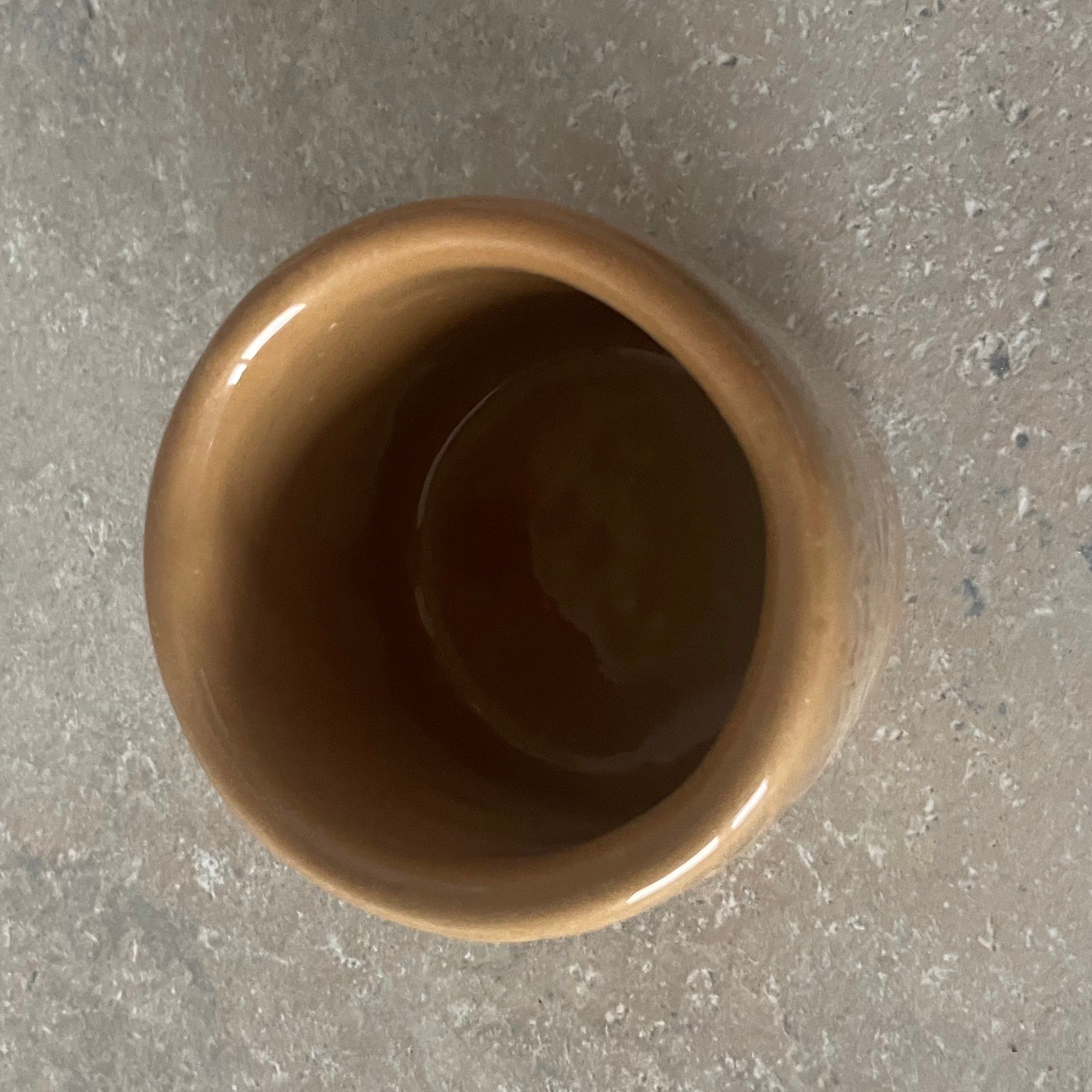 Caramel cozy tumbler mug HELLO SWEET BABE