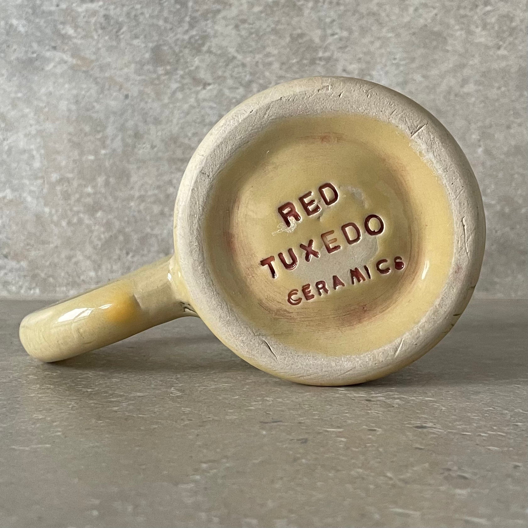 Ceramic mug with quote