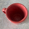 Bright red small coffee mug START