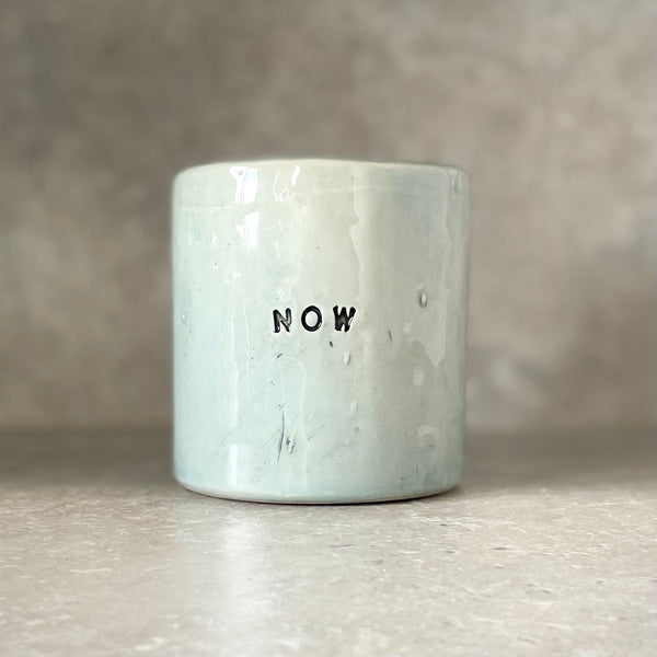 Blue mug without handle NOW