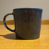 Blue handmade ceramic mug