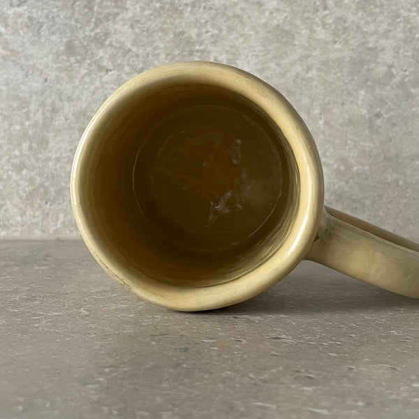 Ceramic mug with quote