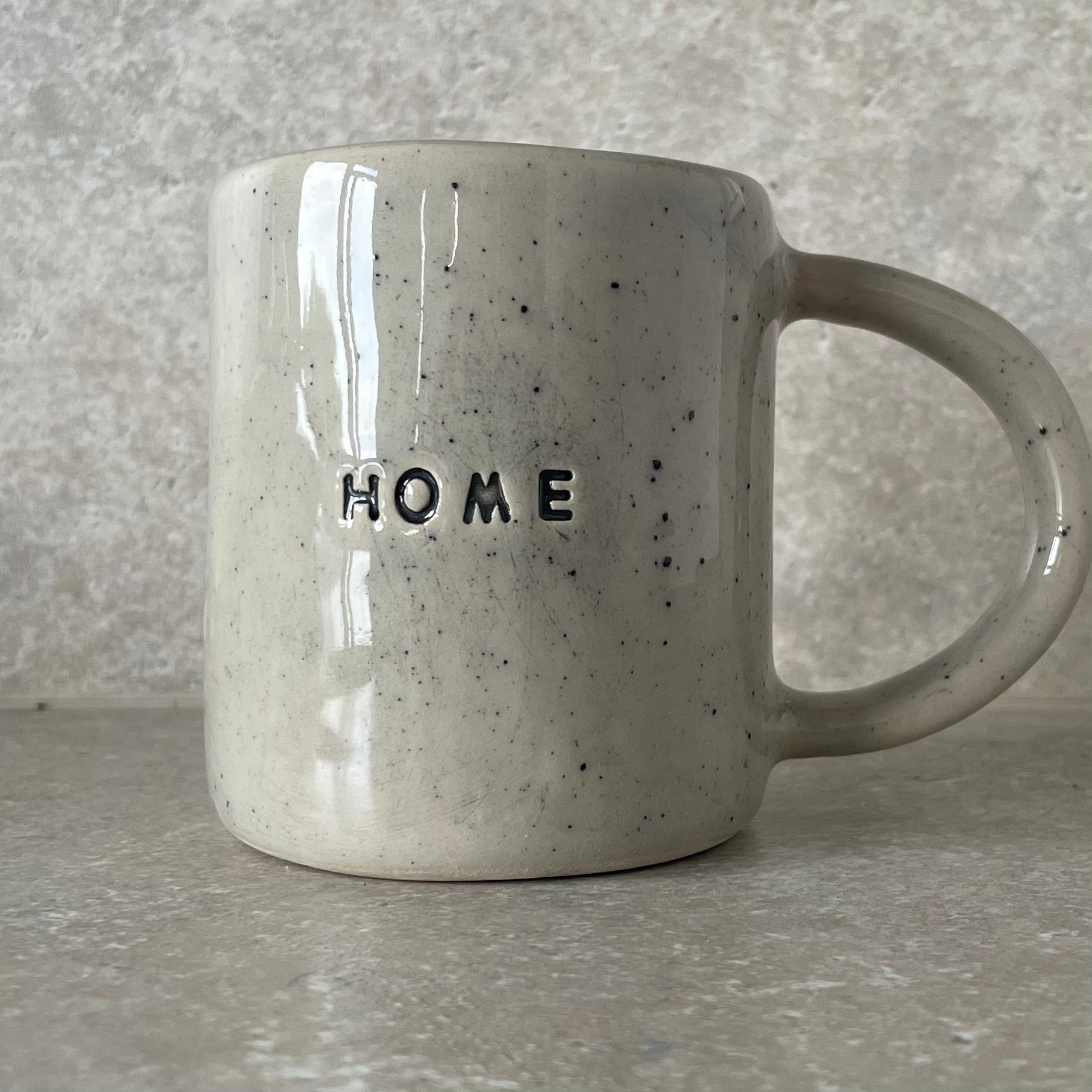 Unique mug HOME, Nordic mug
