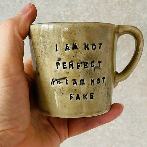 COFFEE MUG WITH QUOTE