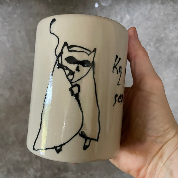 Limited edition puodeliai su linksmais katinais