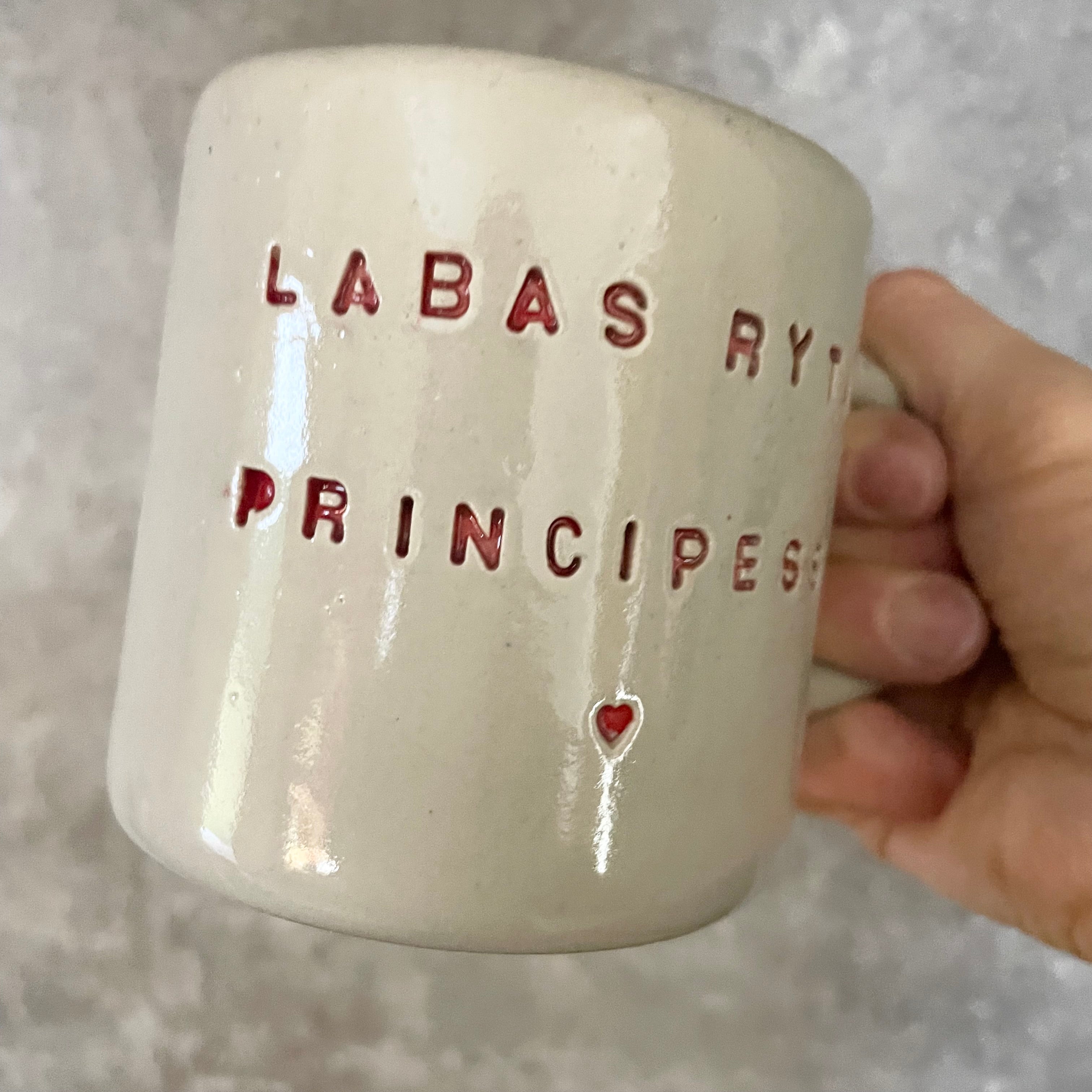 Sweet speckled mug for principessa