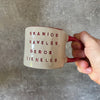 Colored mug SKANIOS KAVELĖS