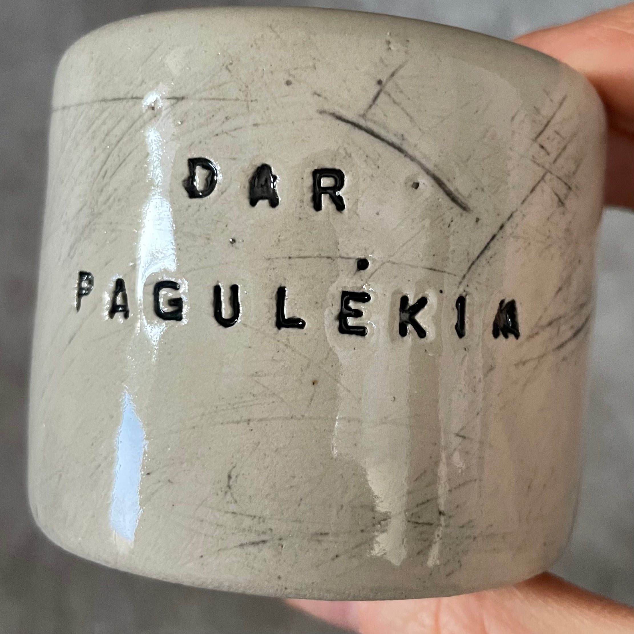 Du maži espresso puodeliai