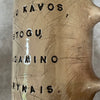 Large mug with funny saying in Lithuanian