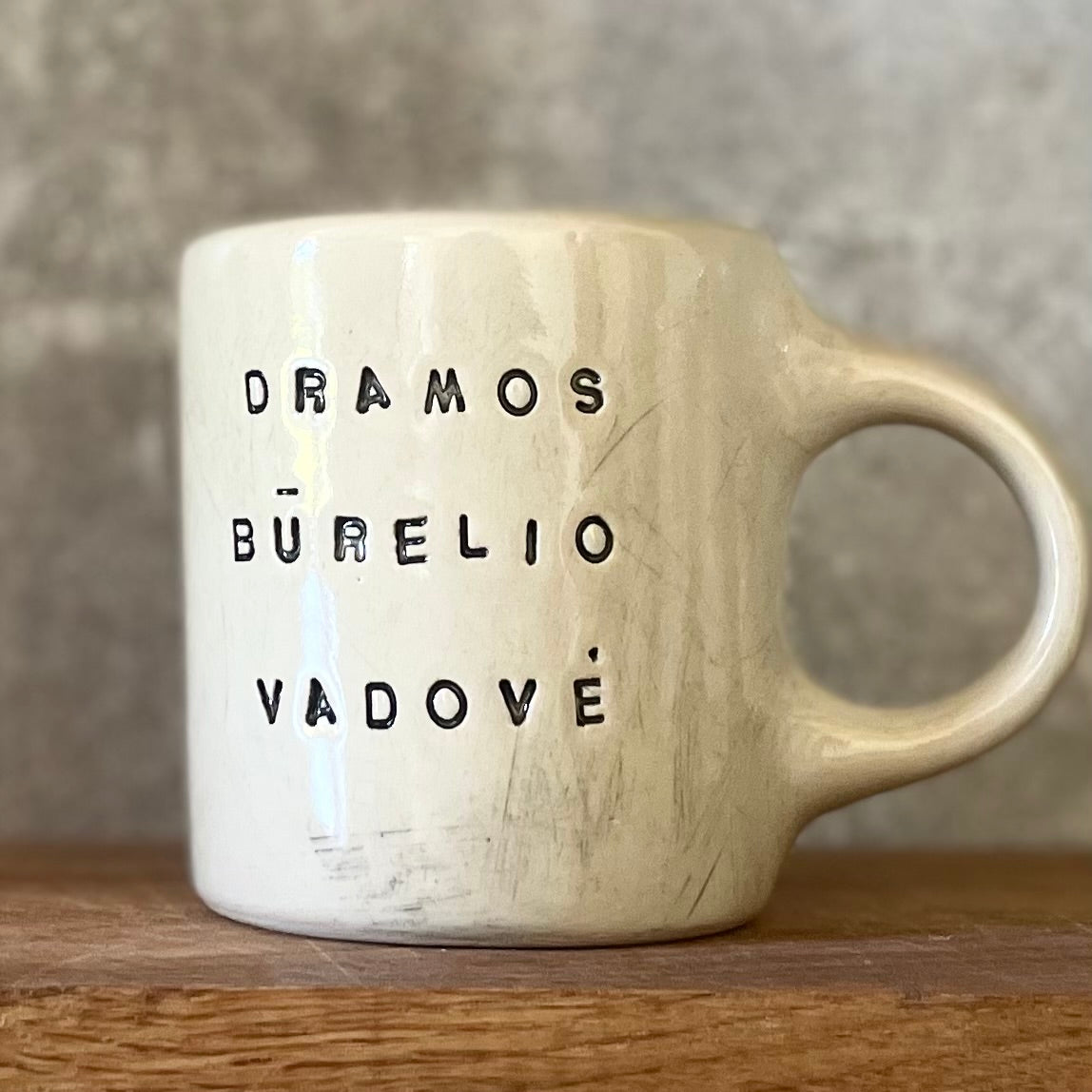 Ceramic mug for drama queen