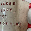Coffee mug with inspirational saying