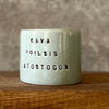 Small espresso mug about vacation