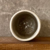 Speckled tumbler mug with saying about work