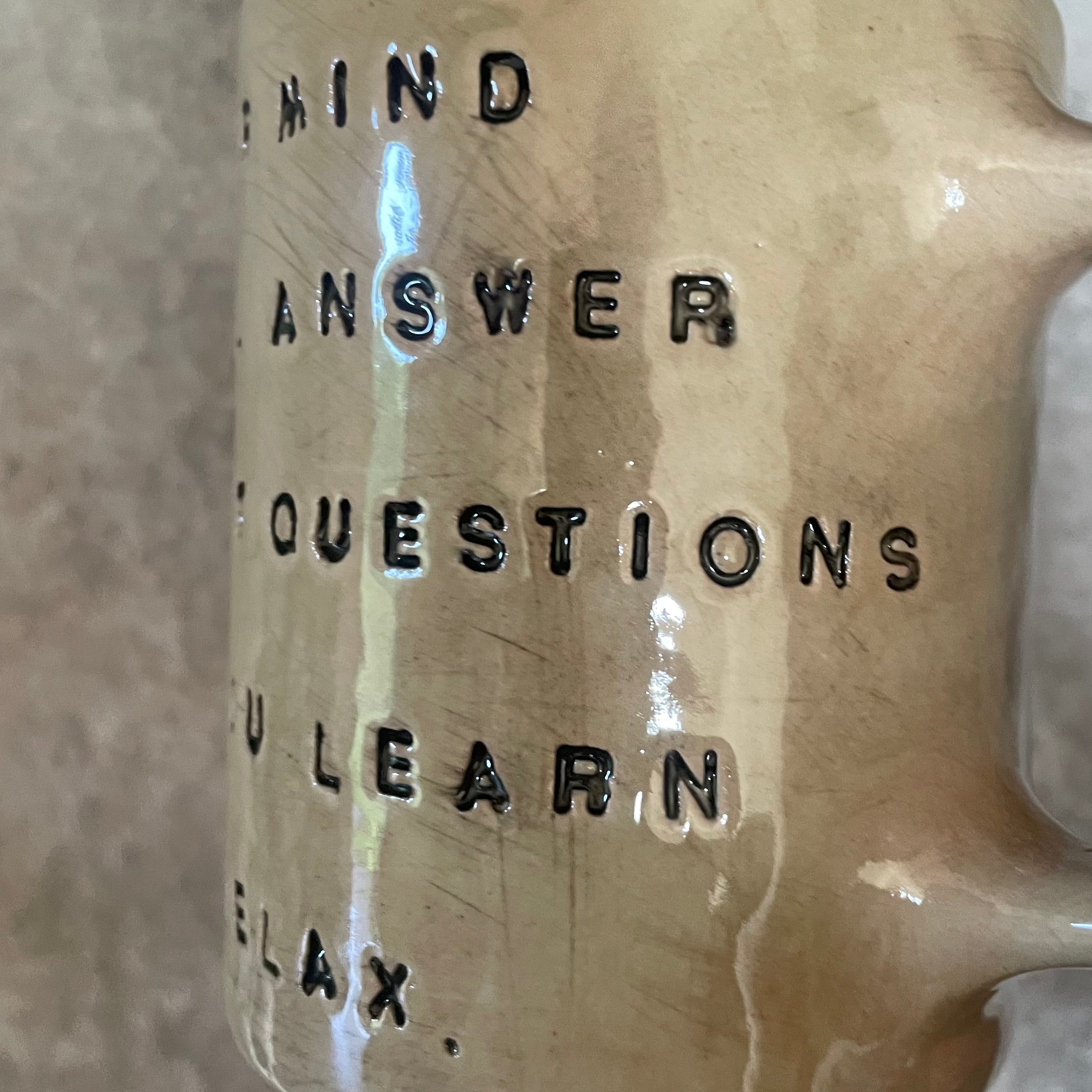 Mug with quote by W. S. Burroughs