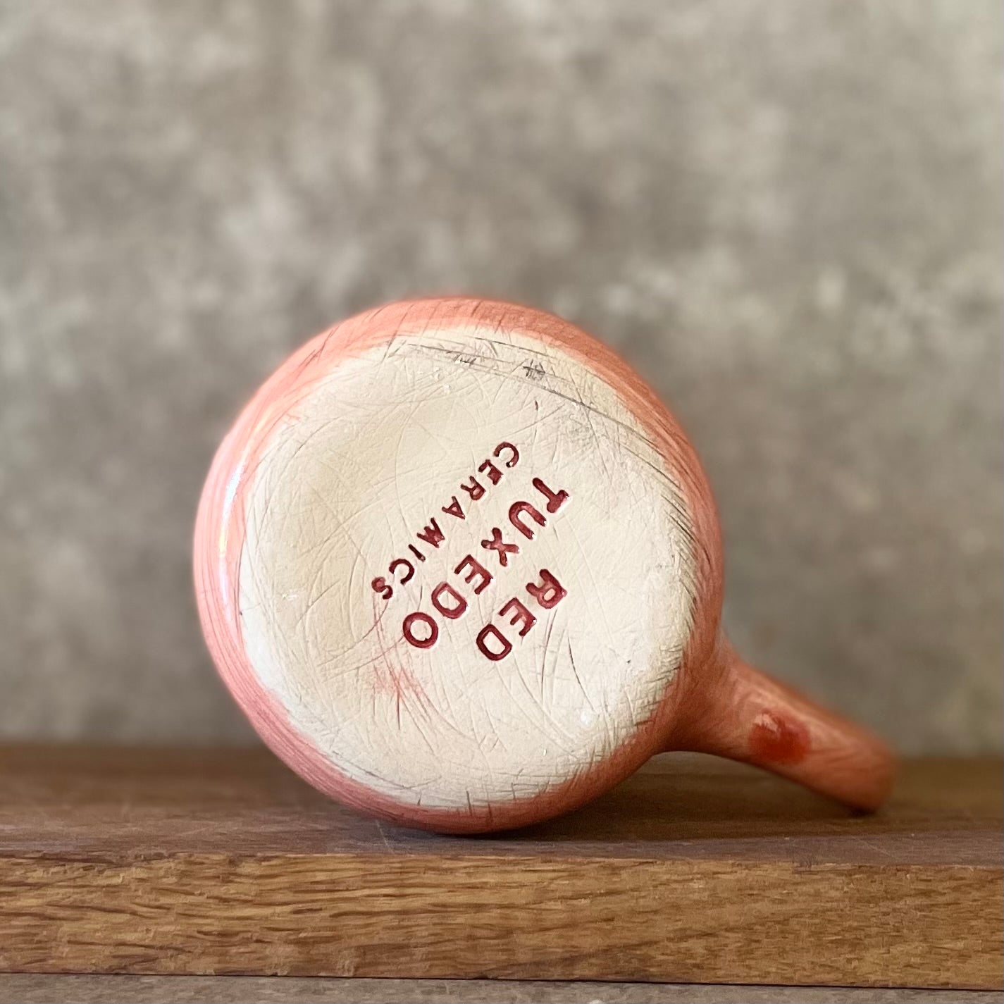 Red inspirational mug