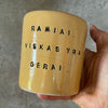 Yellow mug RAMIAI