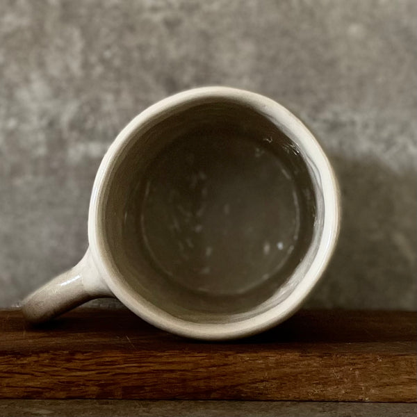 Jumbo big mug with unfriendly cat