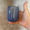 Deep blue mug KELKIS BUČKIS 150 ml