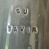 Set of small grayish mugs