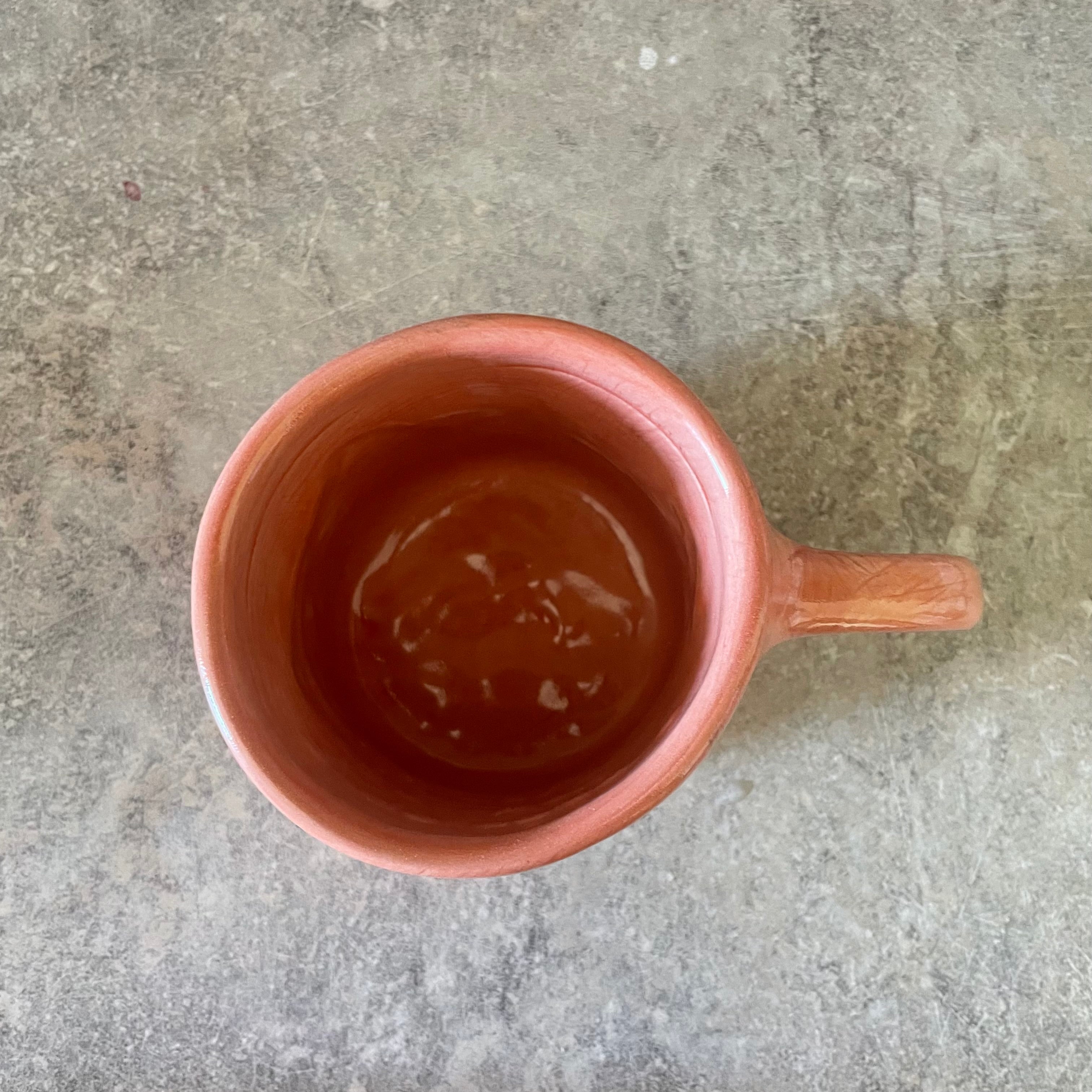 Red inspirational mug