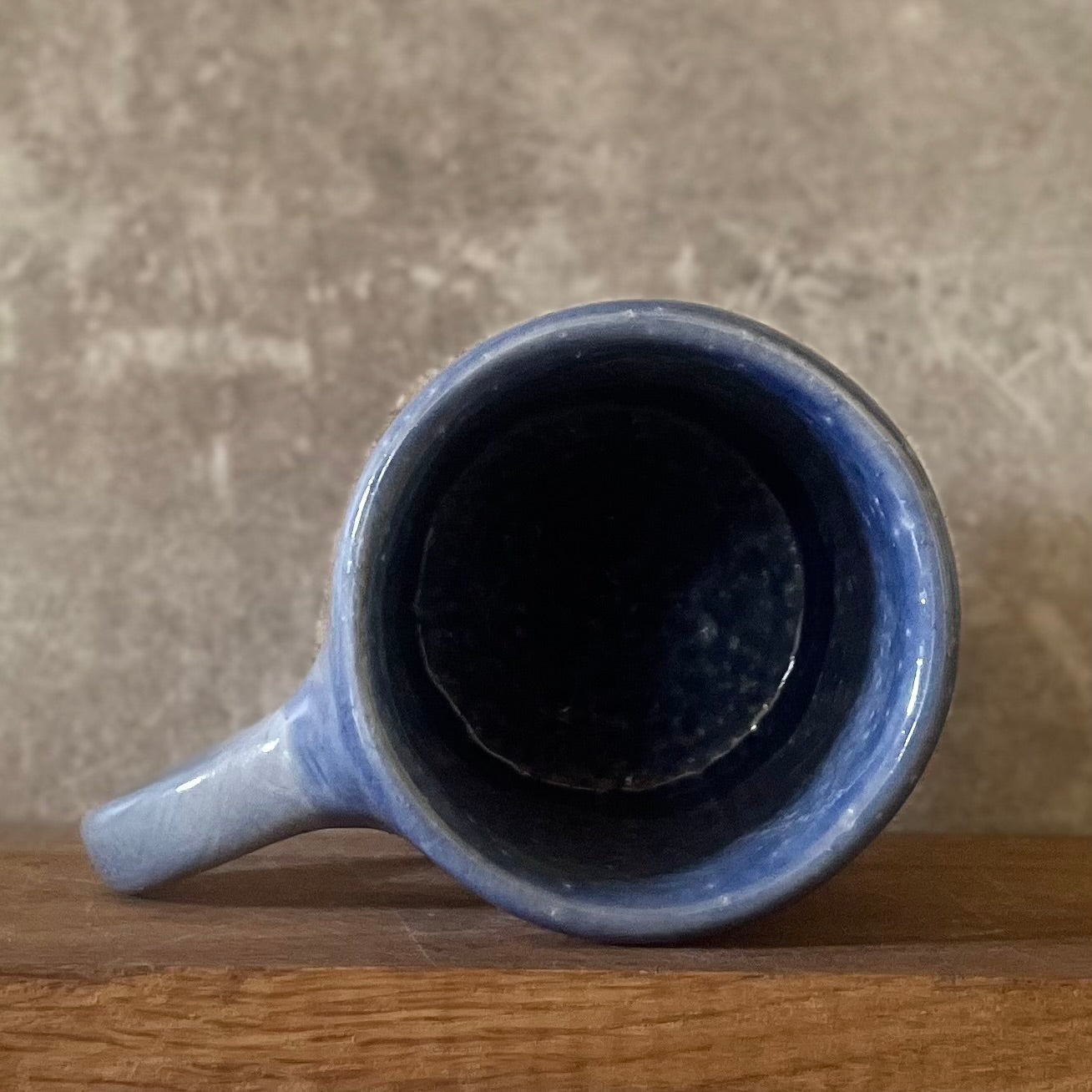 Blue mug about good things