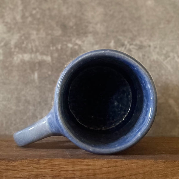 Blue mug about good things