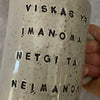 Handmade ceramic stoneware mug with quote by famous nanny