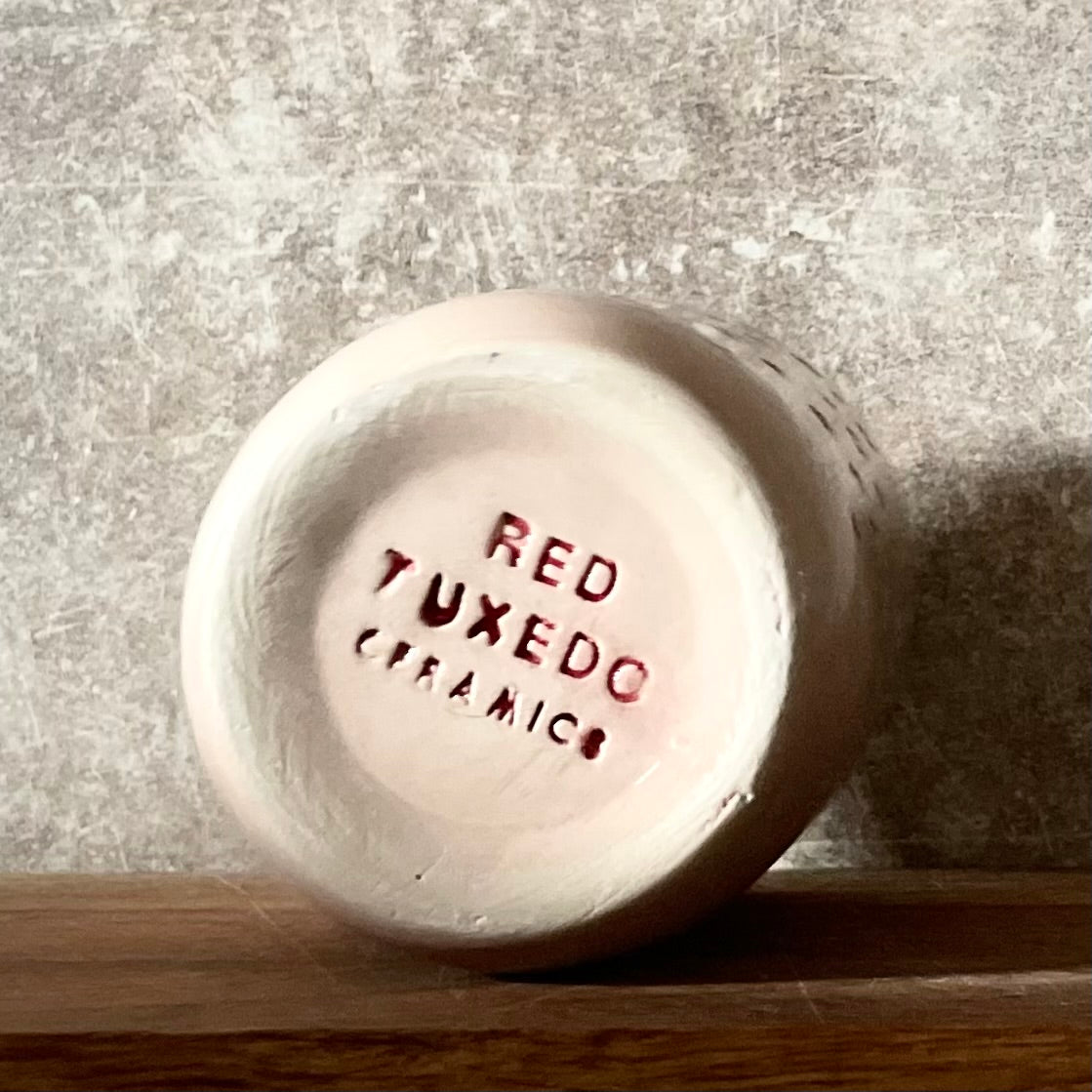 Mug about champagne with hearts