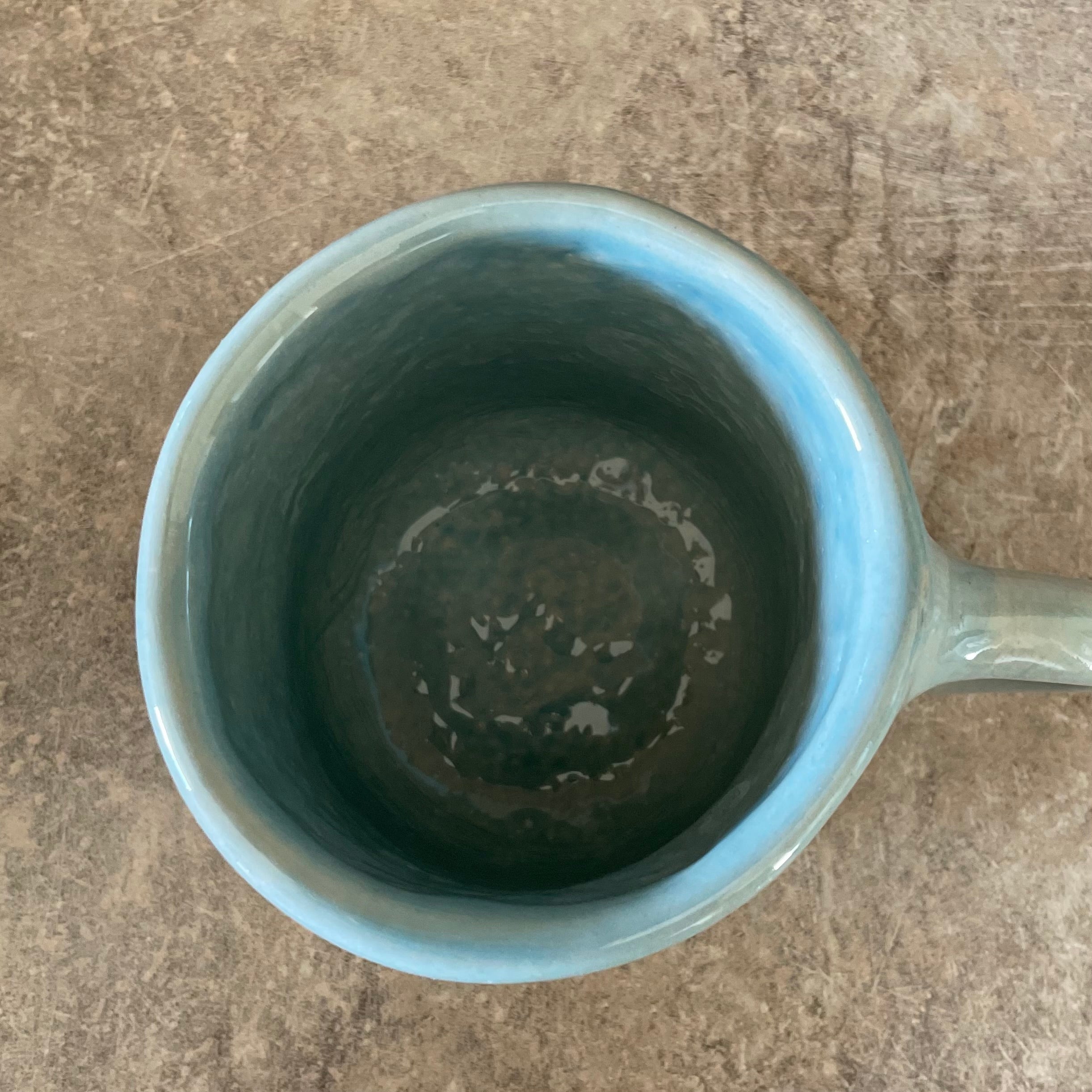 Mėlynas didelis puodelis DIFFERENCE MAKER