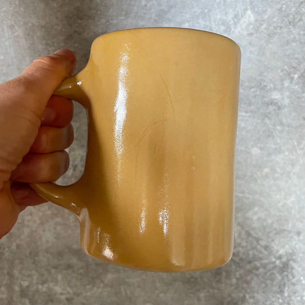 Yellow mug about work week