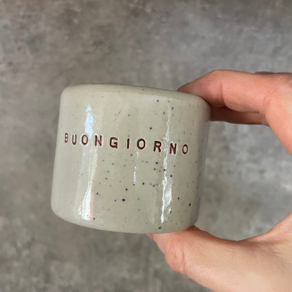 Mažų espresso puodelių rinkinys