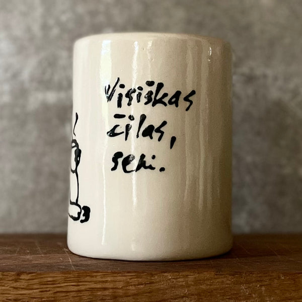 Limited edition puodeliai su linksmais katinais